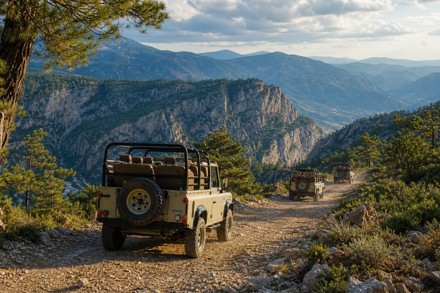 Taurus Dağları 4x4 Jeep Safari Turu